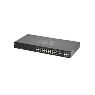 SF102-24-NA - Cisco Switch não gerenciável com 24 portas 10/100 + 2 Gigabit/SFP